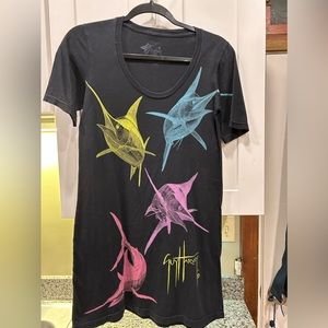 Guy Harvey Tshirt Dress, Medium